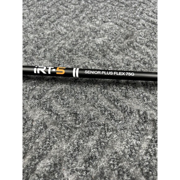 IRT-5 Hybrid Rescue 24° Senior Plus Flex Graphite Shaft 75g RH 39” - Picture 9 of 11